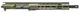 Aero Precision Complete Upper Receiver M4E1-T 5.56x45mm NATO 11.5in Government Carbine Length 1 in 7 1/2 x 28 10.3in A2 Flash Hider Anodized OD Green