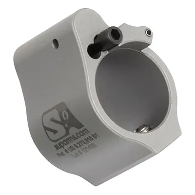AR-15 Solid Adjustable Gas Block .750" Stainless Steel