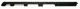 Precision Reflex AR15 Rifle Length Top Rail for Gen 3 Round Forearms Black