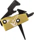 TRYBE Defense V2 Single Stage Drop-In Trigger AR-15 Straight 3.5-4lb Pull Weight Gold