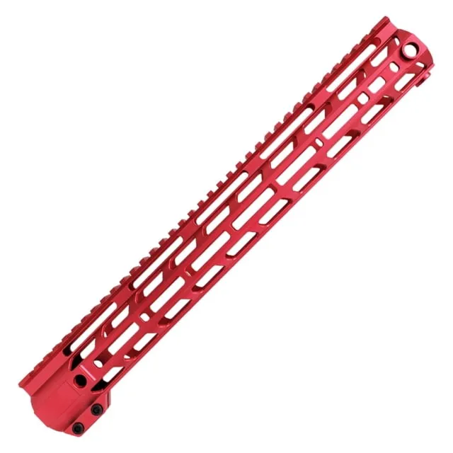 XTS AR-15 M-LOK Rail 15 in Red