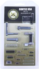 Guntec Usa AR-15 Builders Kit With Ambi Safety Anodized Grey Build-Kit-Ambi-Grey