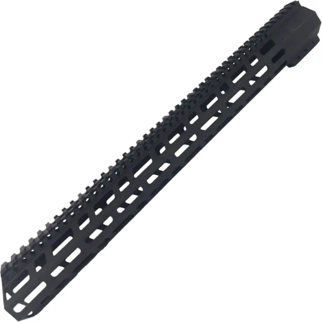 ABC RIFLE COMPANY Style Low Profile Full Picatinny Top Rail D-Cut AR-10/DPMS LR-308 M-LOK Handguard Rail System 18in Black