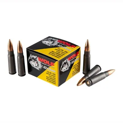 Performance 7.62x39mm 122gr FMJ Copper Case 20/Box