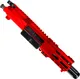 ABC RIFLE COMPANY AR .40 S&W Billet Pistol 4in Barrel Custom M-LOK Handguard Complete Upper Receiver w/BCG And Charging Handle Red