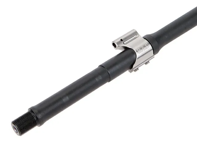 Battle Arms Development Lightweight Low Profile Titanium Gas Block-Raw Titanium Finish