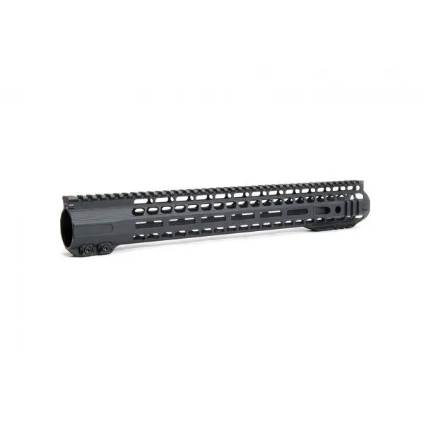 SLR 16 inch SOLO M-LOK .308 High Profile Handguard Black