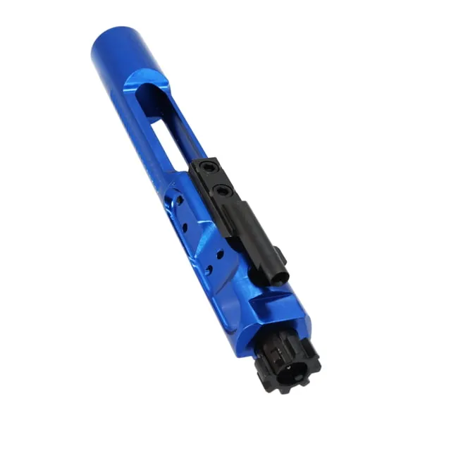 Tiger Rock Competition Bolt Carrier Group BCG .223/5.56 Polished Aluminum Lightweight Blue Small