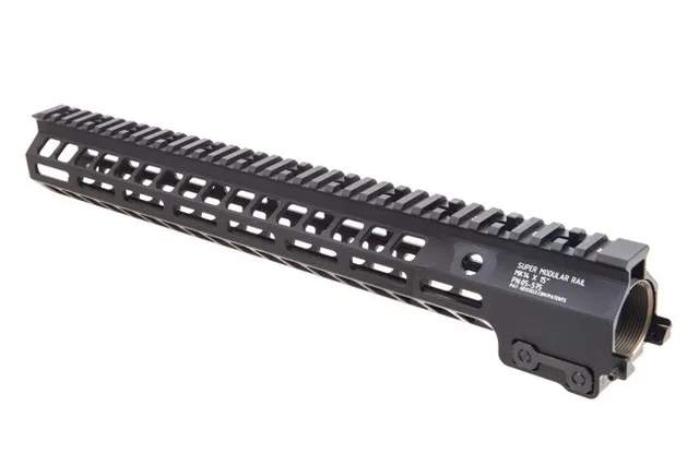 Geissele AR-15 Super Modular Rail MK14 M-LOK - 15" Black