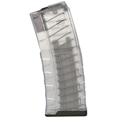 Transluscent Exd Trnsluscnt 10rd Pinned Mag W/30rd Body For AR-15 Clear