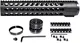 Kexuan Free Float KeyMod Handguard for .308 Low Profile Upper Receiver 12.5 in Black