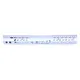 Guntec USA Trump Series Limited Edition M-LOK System Free Floating Handguard w/ Monolithic Top Rail 15in Anodized Clear