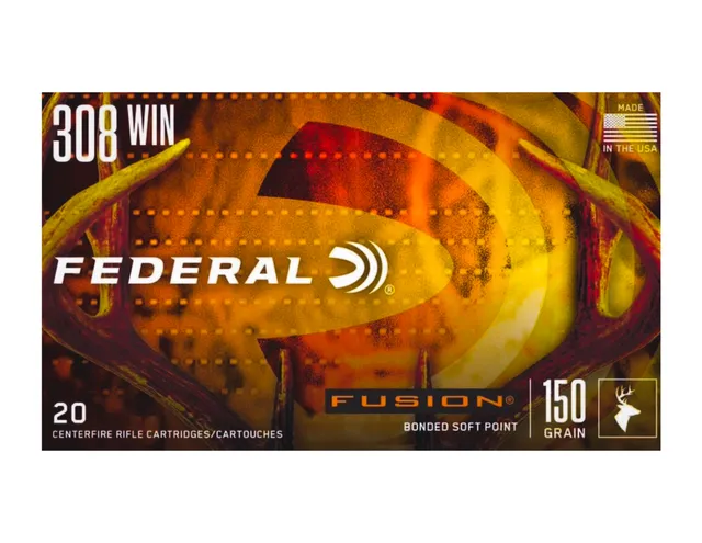 Federal 308 150gr Fusion Ammunition 20rds