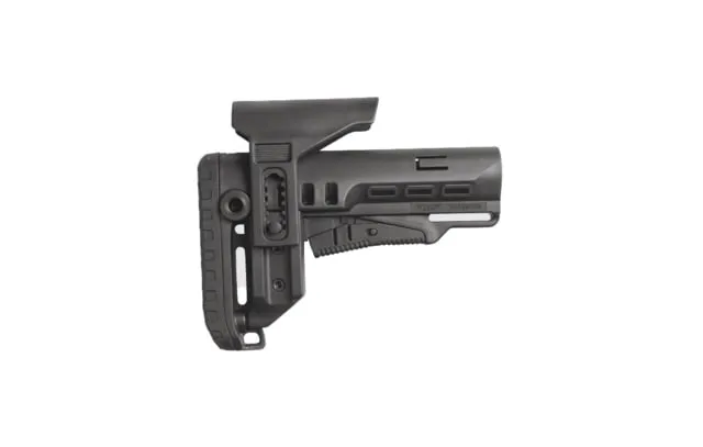DLG Tactical TBS Tactical Buttstock w/ CCP Mil Spec Black