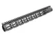 UTG Pro M-LOK AR15 15in Super Slim Free Float Handguard Black
