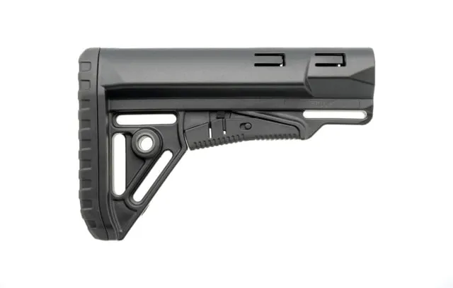 DLG Tactical TBS Sharp Buttstock Mil Spec Black