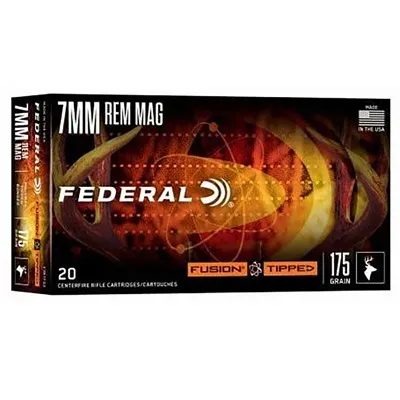 Fusion 7mm Remington Magnum 175gr Polymer Tipped 20/Box
