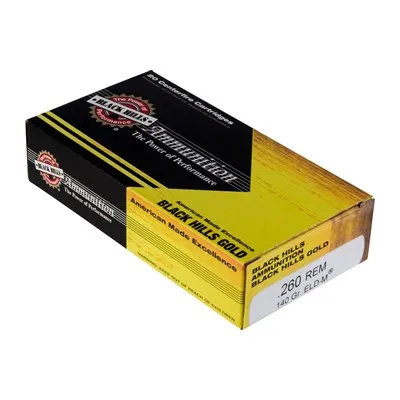Hills Gold 260 Remington 140gr ELD-M 100/Case