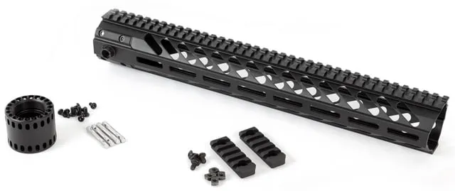 NEMO Arms 15" Small Frame Wide Grip M-LOK Handguard Black