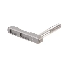 Fortis Manufacturing Magazine Catch Grey Anodize