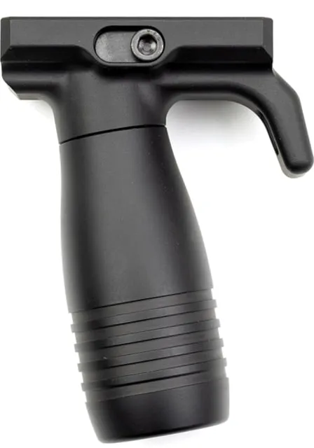 A3 Industries B&T GHM-C&APC-K Modular Aluminum Base 2.75in Grooved Vertical Front Grip Black