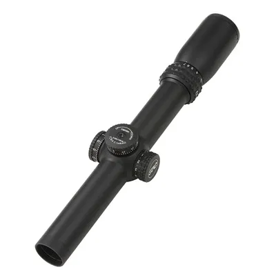 S-Tac 1-7x24mm SFP Illuminated Mil-Hash Reticle Black