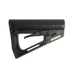 IMI Defense TS-1 Tactical AR-15 M16 M4 Collapsible AR Buttstock w/Overmolded Buttplate Black