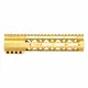 Guntec USA AirLok Series M-LOK Compression Free Floating Handguard w/Monolithic Top Rail 9in Gold