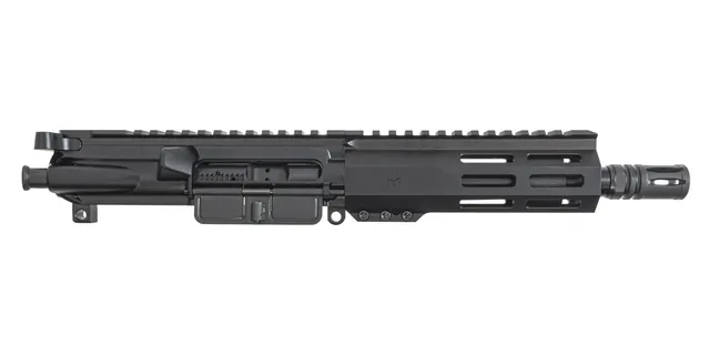 PSA 7" 300AAC Blackout Nitride 6" Lightweight Hex M-LOK Upper W/BCG & CH