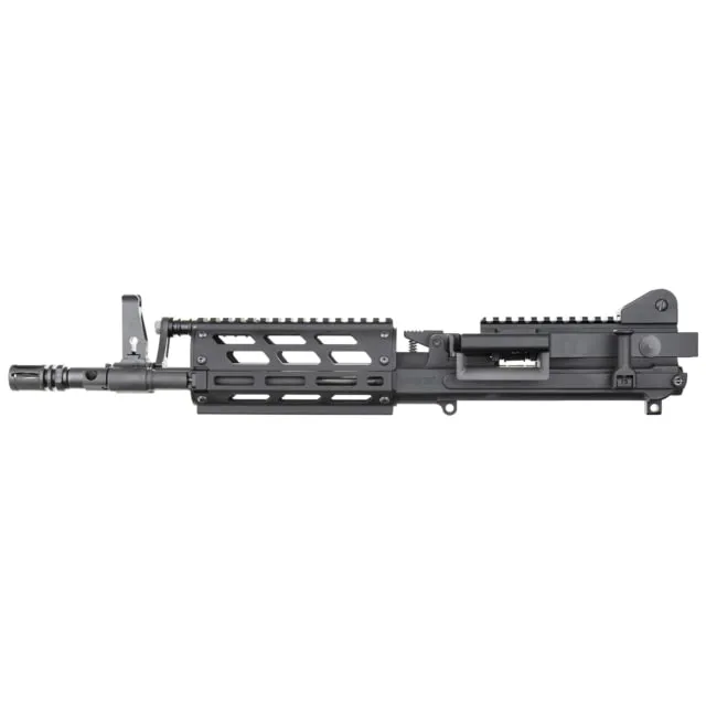 FightLite Mission Configurable Rifle AR-15/M16 5.56x45mm NATO 12.5 inch Upper Receiver Assembly 1-7 Twist 1/2x28 Threads Manganese Phosphate Finish