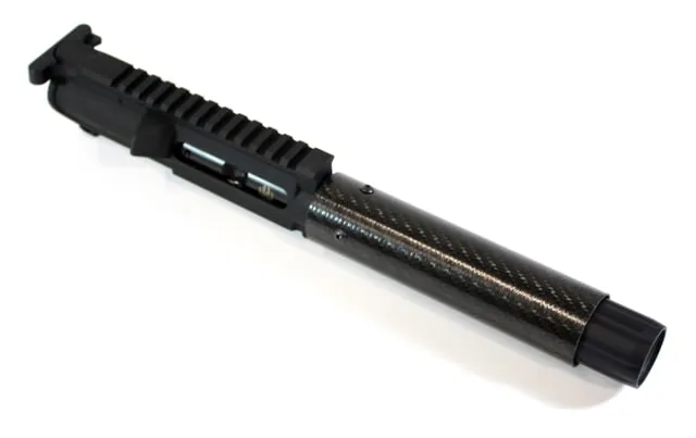 Kaw Valley Precision Slim PCC Carbon Fiber Handguard 6.25in Black Small