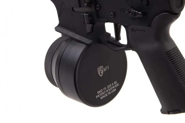 F5 MFG AR-15 .223/5.56 Drum Magazine - 50 RD