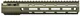 Aero Precision Mod 4 AR Handguard 10.6in OD Green