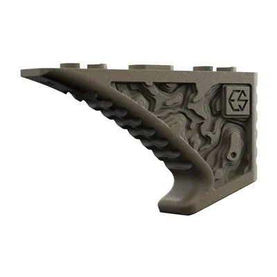 M-LOK Compatible Enhanced Foregrip For AR-15 Rifle, Flat Dark Earth