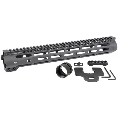 Slim Line Handguards 14" M-LOK Aluminum Black