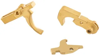 Luth-AR Titanium Nitride AR15 Trigger Hammer Disconnector Gold