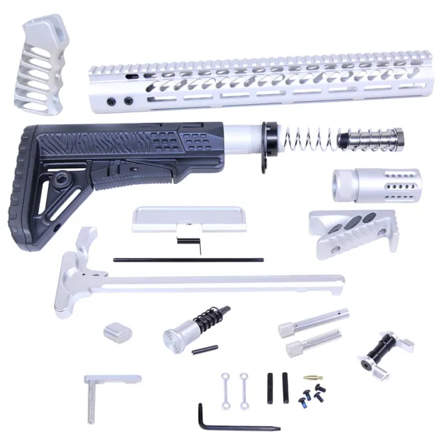Guntec USA AR .308 Ultimate Rifle Kit Anodized Clear