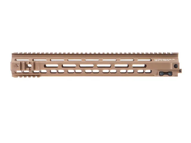 Geissele AR-15 Super Modular Rail MK4 M-LOK Desert Dirt