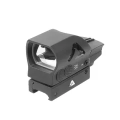 Aim Sports Full Size 1x34mm Reflex Red/Green Sight, Dual Illuminated 4 Pattern
