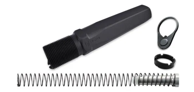 Phase 5 Weapon Systems Inc Hexone-C Complete Pistol Buffer Tube Assembly Black HEXONE-C