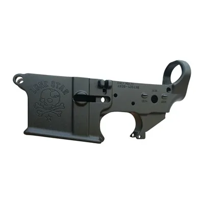 Recievers Lone Star Stripped Lower Receiver Black
