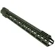 ABC RIFLE COMPANY Style Low Hybrid Cut D-Cut AR-10/DPMS LR-308 M-LOK Handguard Rail System 18in Olive Drab Green