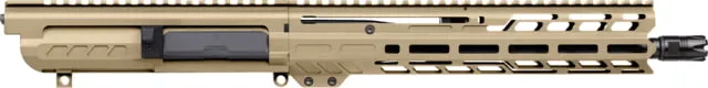 CMMG Dissent Mk3 8.6 Blackout 12.5 inch Upper Receiver 1-3 Twist 5/8 x 24 CMMG ZEROED Linear Compensator Cerakote/Hard Coat Anodized Coyote Tan