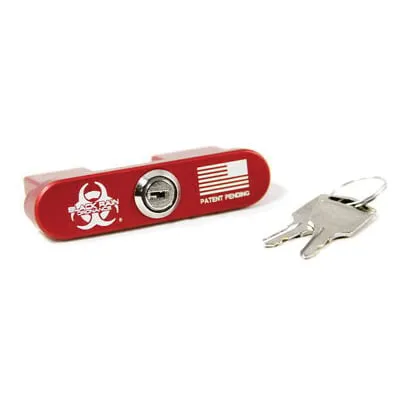 Black Rain Ordnance AR-15 Keyed Safety Lock, Anodized Red