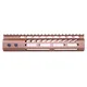 Guntec USA Ultra Lightweight Thin M-LOK System Free Floating Handguard w/Monolithic Top Rail 9in Bronze