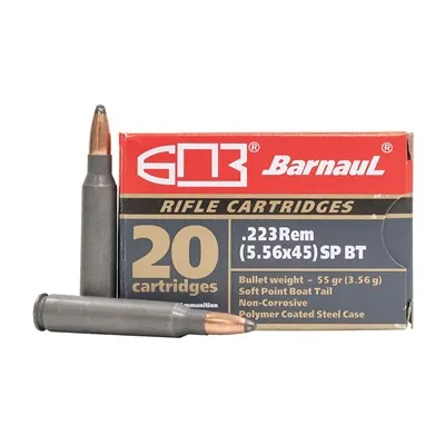 Polycoated 223 Remington 55gr Soft Point 500/Case