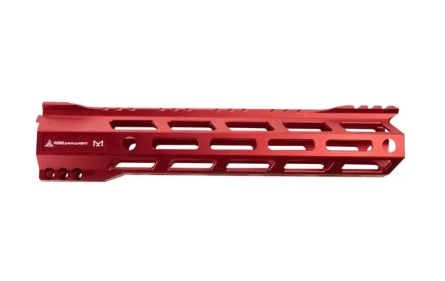 RISE Armament RA-905 Handguard M-LOK AR-15 10in 6061-T6 Billet Aluminum Anodized RISE Red
