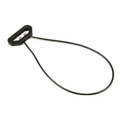 Wire Universal Loop Long 6.25" Black