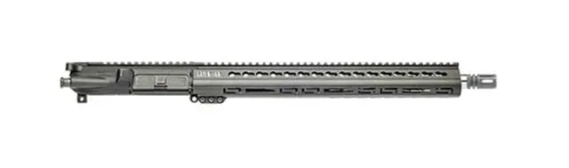 Luth-AR Complete Upper Receiver Assembly .223 26in 16in Bull Carbine 1x9 1/2x28 Picatinny Key MOD A2 Flash Hider Anodized Manganese Phosphate Silver/