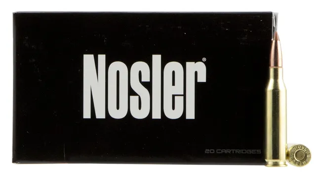 Nosler 260 Rem 120 grain Ballistic Tip Hunting Rifle Ammo, 20/Box
